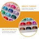thumbnail image 3 of Caja de bobina transparente de 36 rejillas con bobina de hilo con color fijo, color brillante, color frío, caja de hilo de coser de 36 colores., 3 of 5