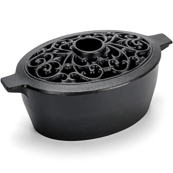 Vaporizador para estufa de leña INNO STAGE, hierro fundido, 2,8 L, negro mate