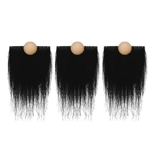 Genérico - 3X Barbas De Gnomo Bolas De Madera Adorno De Nariz De Madera Decoración De Navidad Estilo D