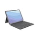 thumbnail image 1 of Funda con teclado Logitech Combo Touch para iPad Pro de 11 pulgadas, color gris, 1 of 2