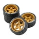 thumbnail image 4 of 4 Piezas RC Car Rubber Drift Tires 12mm Hub Para HPI 1/10 RC Drift Car Accs Naranja, 4 of 5