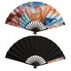 thumbnail image 5 of Hércules Abanico Plegable Chino, Abanico de Mano de Poliéster Plegable, Abanicos para Baile Fiesta Hogar, Adecuado para Hogar, Oficina, Fiesta, 5 of 6