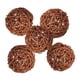 thumbnail image 5 of Orbes decorativos de la bola de mimbre de la rota de 5pcs los 7cm para el accesorio casero de la decoración del partido, 5 of 5