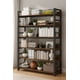thumbnail image 3 of Organizador Estante Living Libro 80x30x174cm Multifuncional Marrón, 3 of 6
