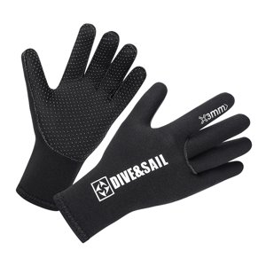 Magideal - Guantes De Neopreno Para Buceo, Guantes Impermeables De 0.118 In Para Hombres Y Mujeres, Guantes Térmicos Flexibles Antideslizantes Para Esnórquel, M