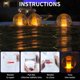 thumbnail image 5 of Flotador de cloro para piscina LanBlu con luz de llama solar, 5 of 6