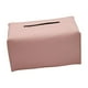 thumbnail image 3 of Dispensador De Servilletas De Caja De Pañuelos De Cuero PU Para Tocador De Mesa Encimera Casa Rosa, 3 of 5