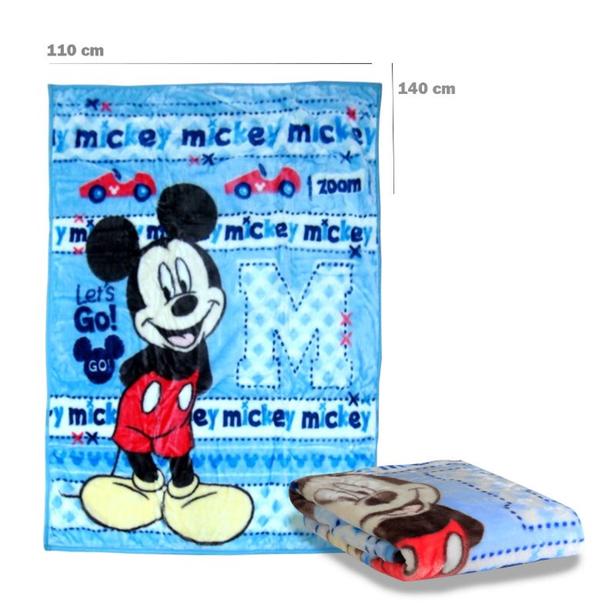 Ropa de Cuna Cober Cuna Mickey Celeste