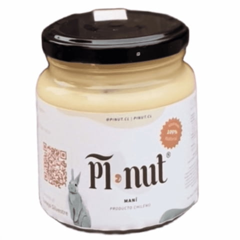 Mantequilla Crema Pasta Maní 100% Natural 250G - Pinut®