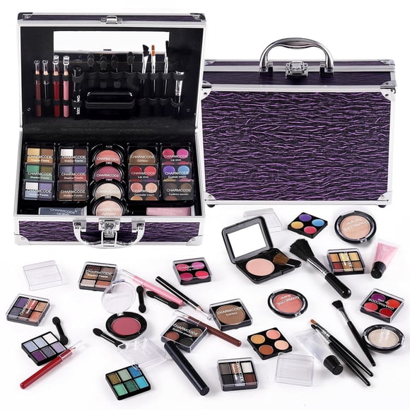 Set de Maquillaje Charmcode Completo con Estuche de Aluminio