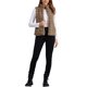 thumbnail image 2 of INSPIRE CHIC Chaleco de Piel Sintética Elegante para Mujer con Cremallera sin Mangas para Uso Casual S Caqui, 2 of 6