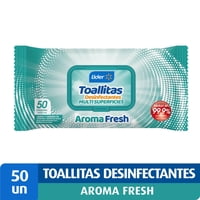 Toallitas Desinfectantes Fresh Bolsa Resellable 50 Un Lider
