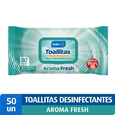 Toallitas Desinfectantes Fresh 50 Un Lider