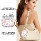 thumbnail image 2 of Funda QQKVFNG para AirPod Pro 3 (2025) con Flor Rosa, 2 of 6