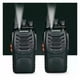 thumbnail image 3 of PACK 2 RADIOS TRANSMISOR WALKIE TALKIE 16 CANALES BANDAS DE FRECUENCIA 400-470 MHZ COLOR NEGRO, 3 of 5
