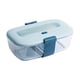 thumbnail image 2 of Contenedor De Almacenamiento De Alimentos De Vidrio Con Tapas Herméticas Para Lugares De Trabajo Azul Claro, 2 of 5