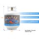 thumbnail image 4 of Cilindro de acero para propano Flame King YSN-201 de 9 kg, 4 of 8