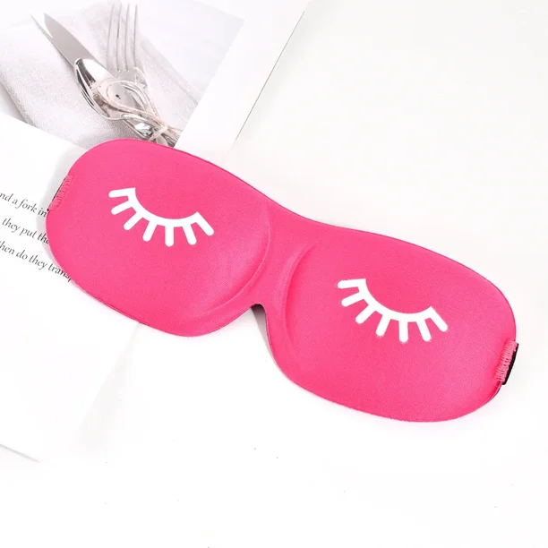 3D Sleep Mask Beauty Eyelash Sleeping Eye Mask Eyeshade Sleep Aid Travel Outdoor Home Eyes Rest Relax Eyecover Health Care