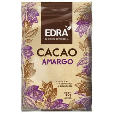 Cacao Amargo 150 G Edra