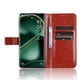 thumbnail image 3 of Funda tipo libro para OPPO Find X6, cartera todo‑en‑uno, funda multifuncional con tarjetero y correa de muñeca desmontable, 3 of 4