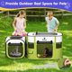 thumbnail image 4 of Corral para mascotas Pawaboo 2 en 1 plegable y portátil, 4 of 8