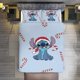 thumbnail image 1 of Merry Christmas Stitch 3 Pieces Duvet Cover Set Full Size Super Soft Fade Resistant Microfiber, 1 of 4