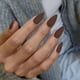 thumbnail image 3 of Press On Nails XCREANDO Matte Brown, 48 unidades, con forma de almendra, 3 of 9