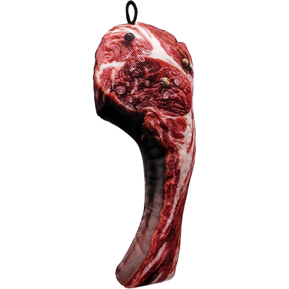 Juguete para perros Scoochie Pet Products Scoochzilla T-Bone Steak 11 cm