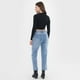 thumbnail image 3 of Jeans Mujer Straight Fit Bolsillos Azul Medio Corona, 3 of 5