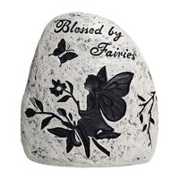 Magideal - Estatua De Jardín, Artesanía De Resina, Patrón De , Escultura De Hada Creativa, Única Y Resistente, Adorno Decorativo Para Regalos De Balcón, Césp Izquierda