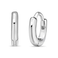 Tiana Joyas - Aro Argollas De Plata 925 10Mm Sin Níquel Hipoalergénicas