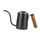 thumbnail image 1 of Cafetera Tetera 600ml Mango Ergonómico Verter Sobre Hervidor Café Bar Regalo Negro, 1 of 3