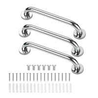 Genérico - Pack X3 Manillas Agarraderas Barra Seguridad Baño Ducha