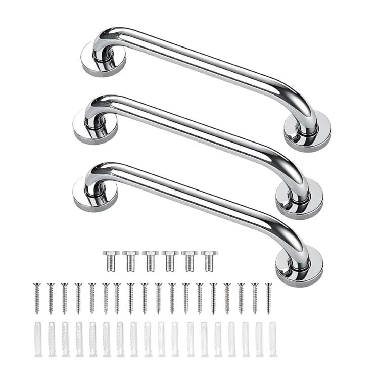 Genérico - Pack X3 Manillas Agarraderas Barra Seguridad Baño Ducha