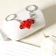 thumbnail image 3 of 2 llaveros de ladrillo, llaveros de pareja desmontables, llavero de corazón a juego, llavero de amistad para enamorados, regalo dulce para San Valentín (rojo), 3 of 6