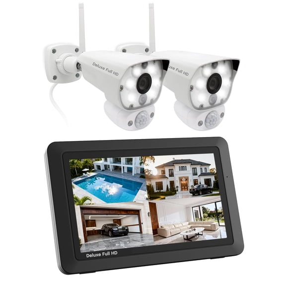 Sistema de cámaras de seguridad CasaCam Deluxe con 2 cámaras de 1080p