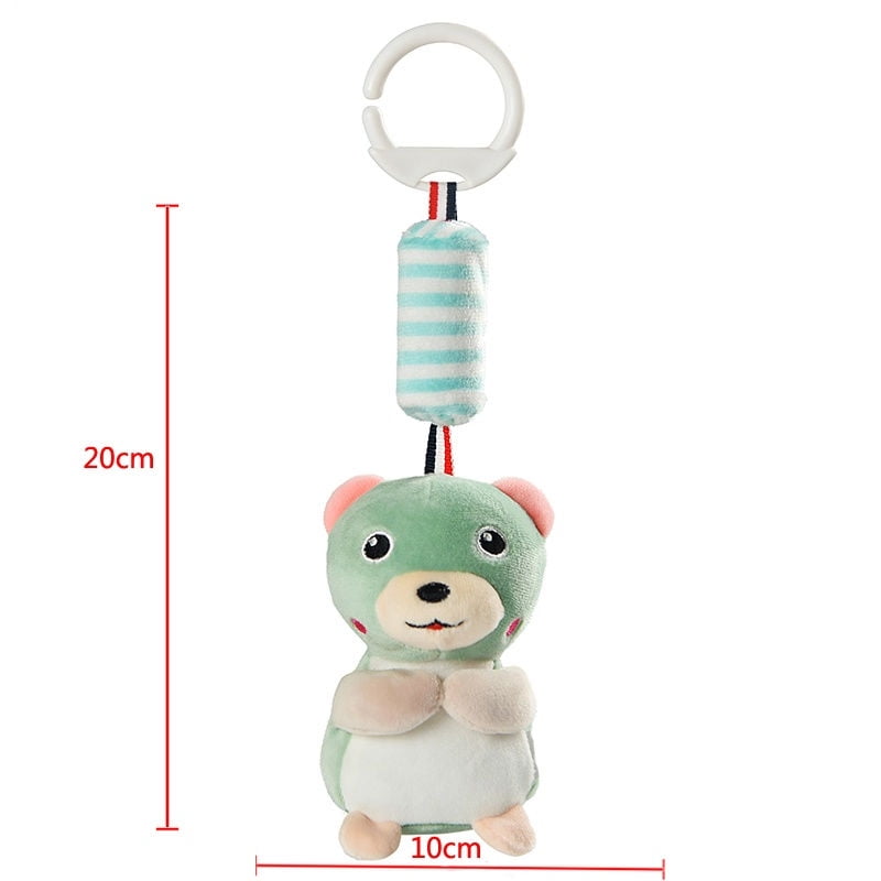 Kidz Time - Sonajeros Y Mordedores Vientos Colgantes Oso/Conejito Surtido 1 Un Multicolor