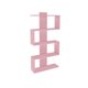 thumbnail image 1 of Repisa De Pared Moscu Rosado, 1 of 3