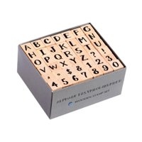 Magideal - 42 Sellos De Madera Para Manualidades Para Niños, Sellos De Goma Decorativos Hechos A Mano, Sellos Creativos Para Suministros De Álbumes De Recortes, Estilo D