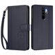 thumbnail image 3 of Funda Cartera Trébol para Xiaomi Redmi Note 8 Pro 4G con Ranuras Tarjetas y Carga Inalámbrica Azul oscuro, 3 of 6
