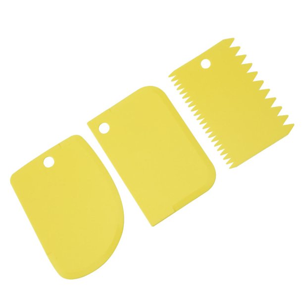 Raspador de pasteles, alisador de pasteles, raspador de masa, tazón, raspador, cortador, raspador de glaseado para pasteles, herramienta para alisar