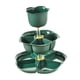 thumbnail image 2 of Olla Caliente Giratoria Bandeja De Verduras Decoración Canasto De Drenaje Para Alimentos Frutas Secas Verde, 2 of 3