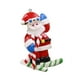 thumbnail image 2 of Adorno Navideño Para El Hogar, Adorno De Arcilla Suave Para La Puerta De La Sala De Estar Del Hogar, Papá Noel, 2 of 3