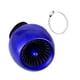 thumbnail image 5 of Filtro de entrada de filtro de aire de 24-48 mm para Bobber Chopper Cruiser Blue, 5 of 5