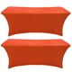 thumbnail image 1 of Mantel separo rectangular ajustable de 4 pies, color naranja, 2 unidades, 1 of 9