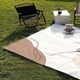 thumbnail image 3 of 1pc Minimalist Leaf Printed Picnic Blanket, Foldable Portable Waterproof Lightweight Mat, Suitable For Hiking, Park Lawn Indoor Family Camping Picnic, 59.05X78.74inch, 3 of 4