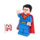 thumbnail image 2 of Minifigura LEGO Super Heroes DC Superman (2025) con capa, 2 of 7