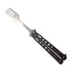 thumbnail image 4 of Tenedor De Mariposa, Cuchara De Camping, Cuchara De Mariposa De Metal Para Barbacoa, Senderismo, Cocina, 4 of 5
