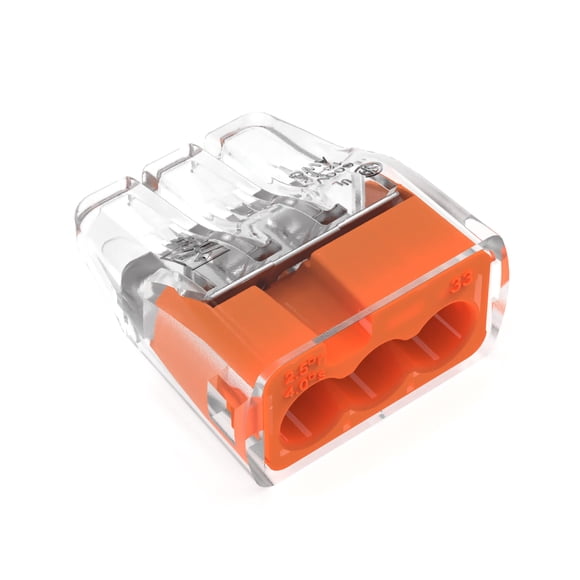 Conector eléctrico Ideal 30-1333S Push-In de 3 puertos 10PK