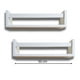 thumbnail image 1 of Set 2 repisas flotantes librero blancas, 1 of 3